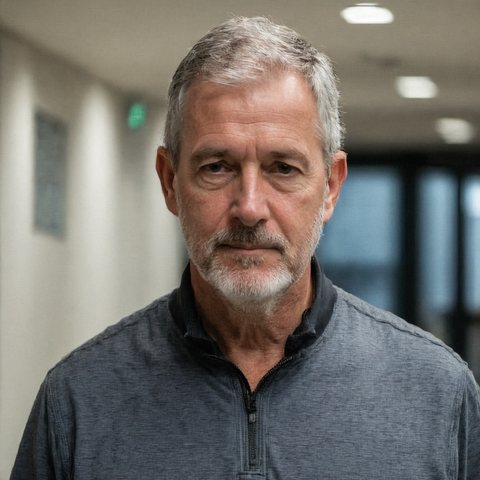 Portrait of Malcolm Rourke
