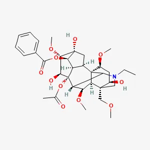 Aconitine structure