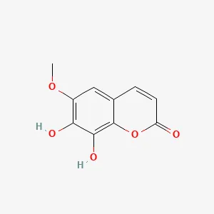 Chemical structure of Fraxetin