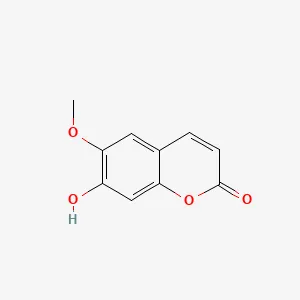 Chemical structure of Scopoletin