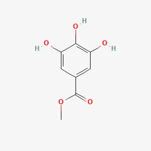 Chemical structure of Methyl gallate