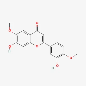 Chemical structure of Abrectorin