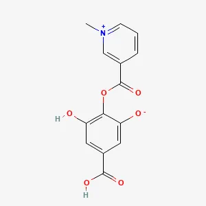Chemical structure of Precatorine