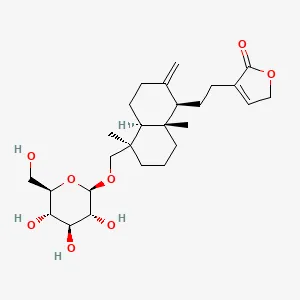 Chemical structure of Neoandrographolide