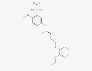 Chemical structure of Tamsulosin