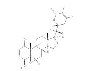 Chemical structure of Withanolide D