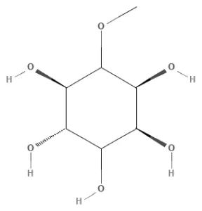 Chemical structure of D-Pinitol