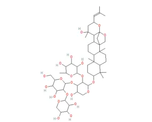 Chemical structure of Jujuboside B
