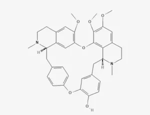 Chemical structure of Berbamine