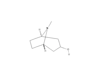 Chemical structure of Tropine