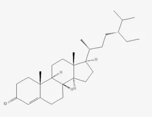 Chemical structure of Sitostenone