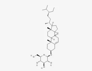 Chemical structure of Daucosterol