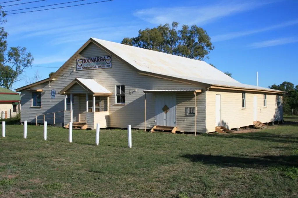 Cactoblastis Memorial Hall at Boonarga, Queensland, a timber hall on the heritage register