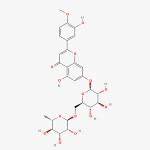 Chemical structure of Diosmin, a constituent of buchu
