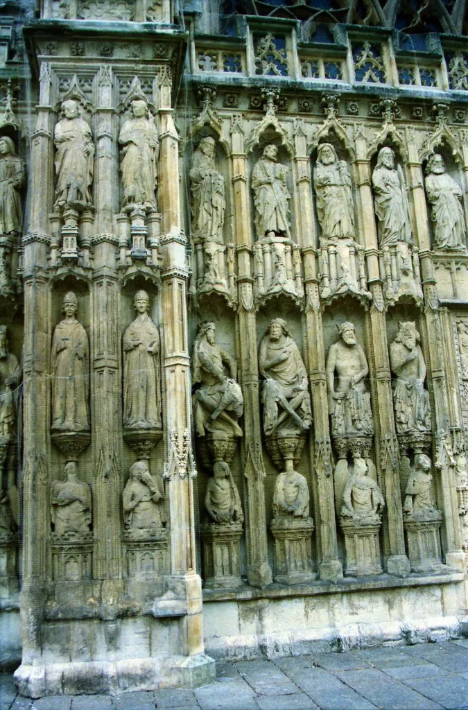 Exeter Cathedral west front, Exeter, England