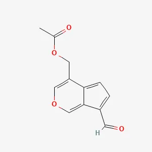 Baldrinal chemical structure from PubChem