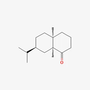 Valeranone chemical structure from PubChem