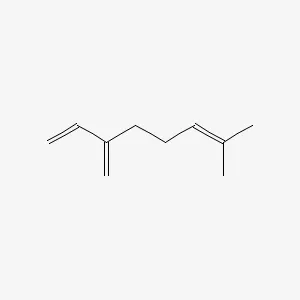 Two-dimensional chemical structure of Myrcene