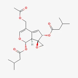 Valtrate chemical structure from PubChem