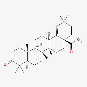 Two-dimensional chemical structure of Moronic acid