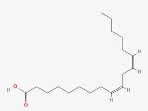 Two-dimensional chemical structure of Linoleic acid