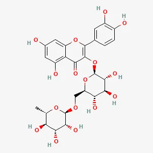 Rutin chemical structure diagram