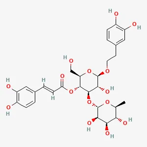 Verbascoside structure, a caffeoyl phenylethanoid glycoside