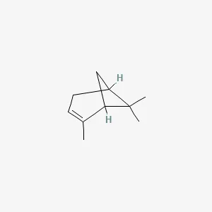 Two-dimensional chemical structure of alpha-Pinene