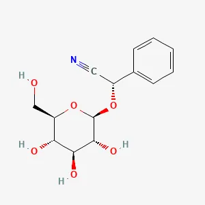 Sambunigrin chemical structure diagram