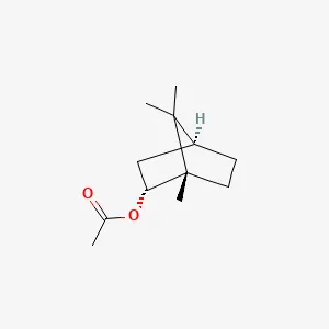 Bornyl acetate chemical structure from PubChem