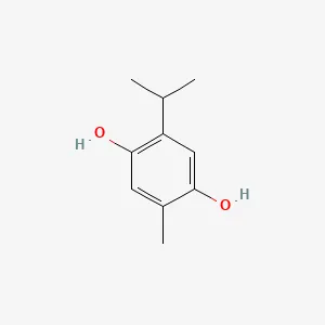 Thymohydroquinone chemical structure