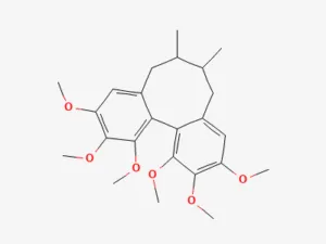 Deoxyschisandrin chemical structure, PubChem CID 43595