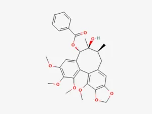 Schisantherin A chemical structure, PubChem CID 151529