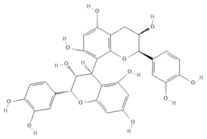 Chemical structure of Procyanidin B2