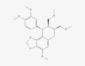 Chemical structure of Hypophyllanthin