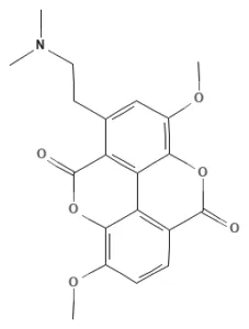 Chemical structure of Taspine