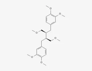 Chemical structure of Phyllanthin