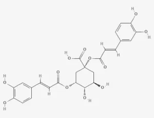 Chemical structure of Cynarin
