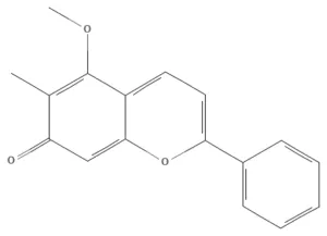 Chemical structure of Dracorhodin