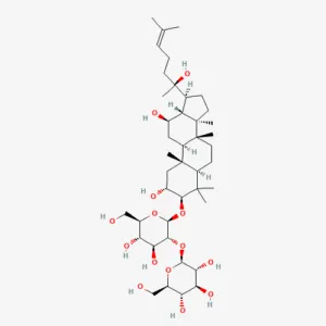 Chemical structure of gypenoside L, a 2-alpha-hydroxylated dammarane saponin from Gynostemma