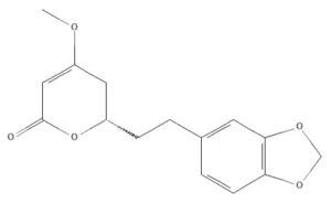 Chemical structure of Dihydromethysticin