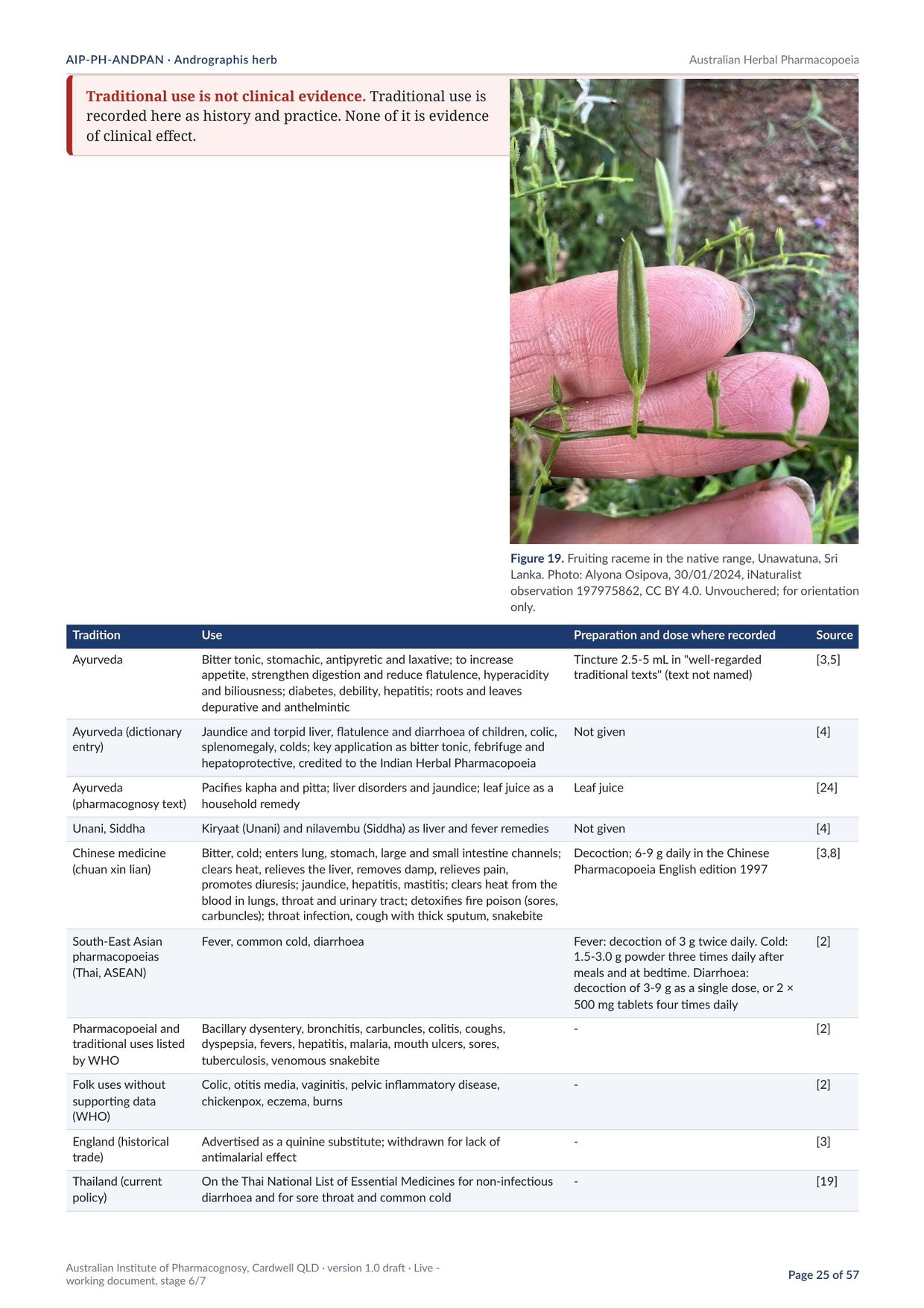 Page 25 of Andrographis herb