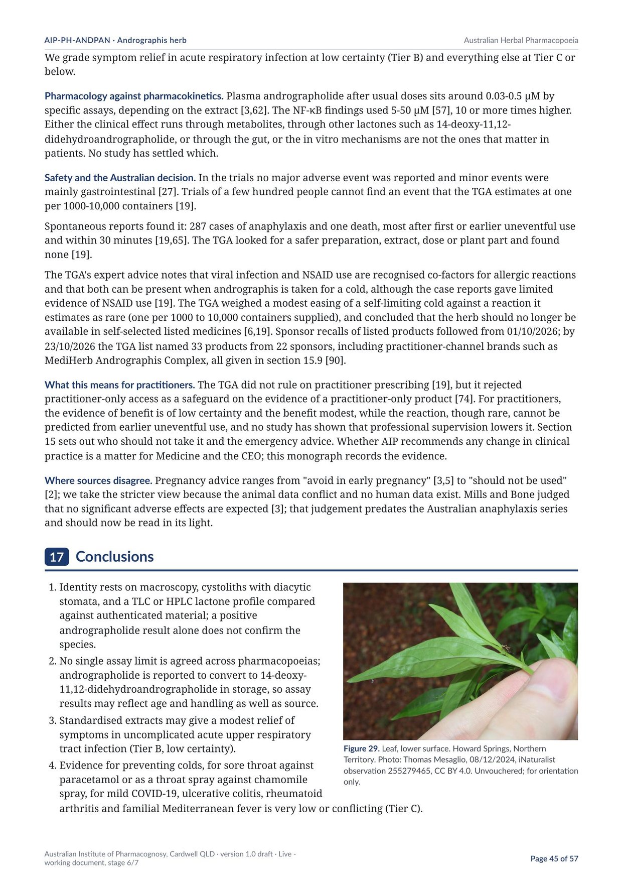 Page 45 of Andrographis herb