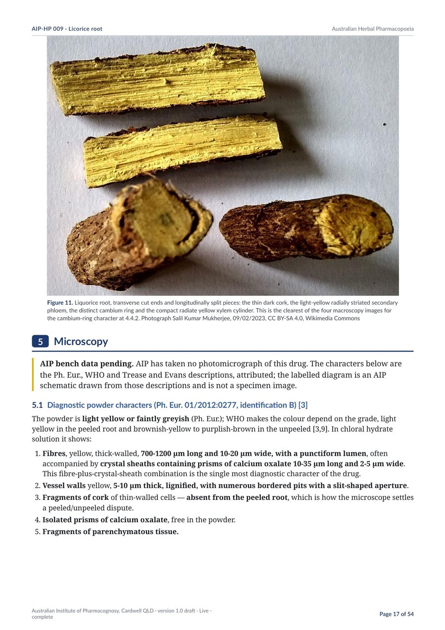Page 17 of Licorice root